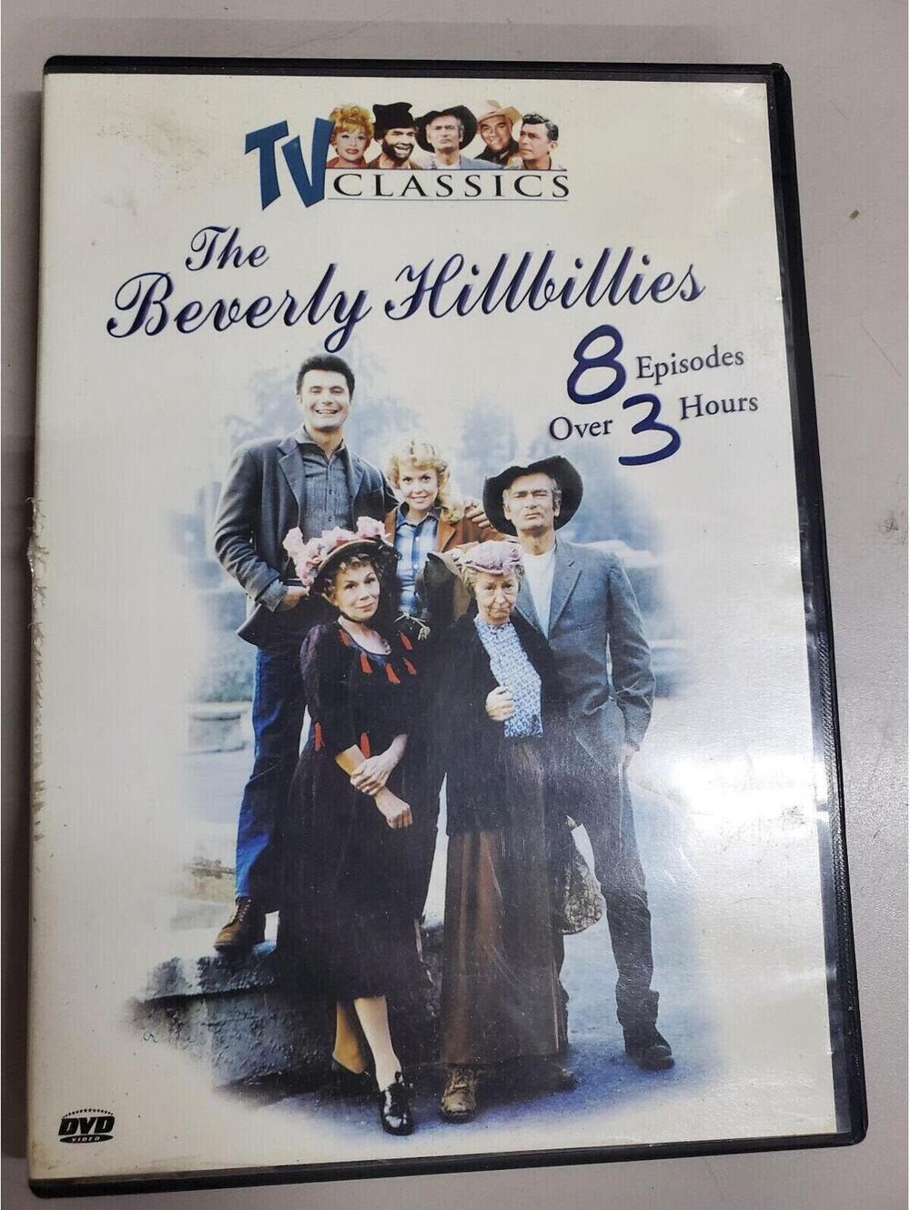 The Beverly Hillbillies (DVD) 8 episodes TV classics Over 3 Hours